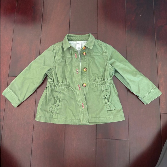 Carter’s Army green toddler jacket 2T - Picture 1 of 3